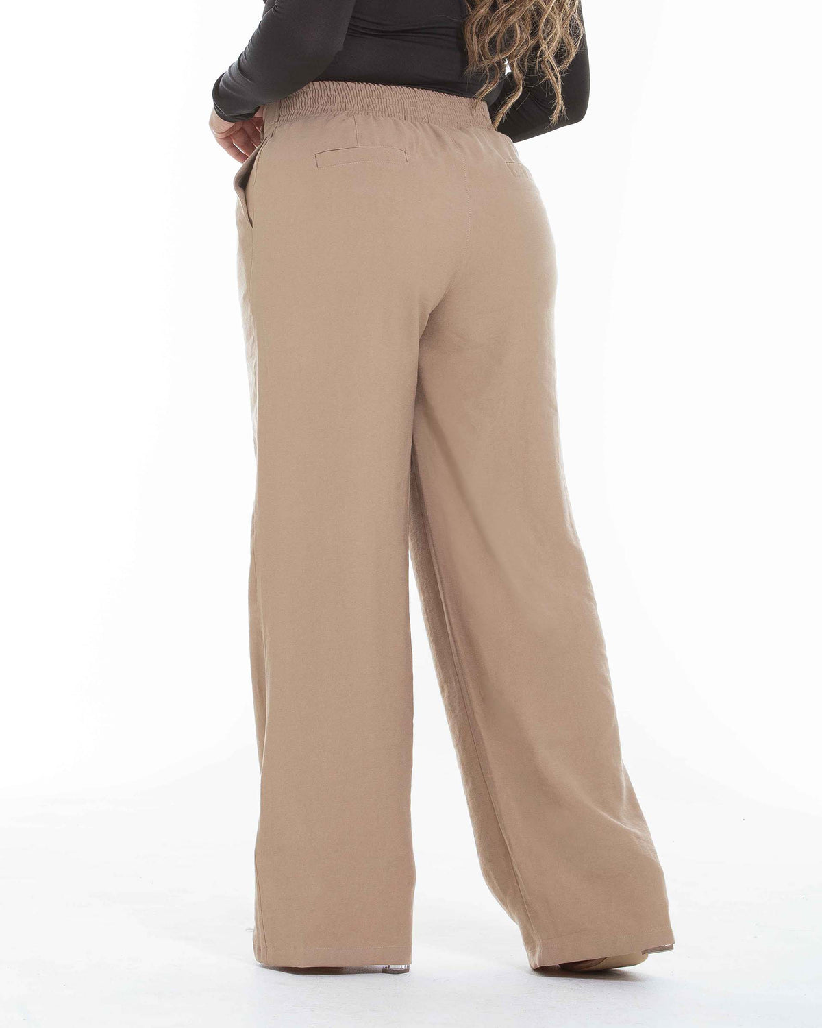 Pantalón fluido bota ancha Plus Size